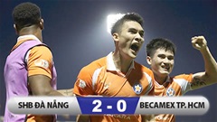 Kết quả Đà Nẵng 2-0 Becamex TP.HCM: Thêm hy vọng trụ hạng